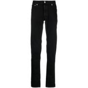 A.P.C. Smala jeans i bomull med fickor Black, Herr