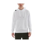 MA.STRUM Core Overhead Hoody Optic White White, Herr