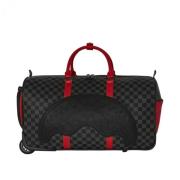 SPRAYGROUND Raceway 3 Duffle Large Wheely Black, Unisex