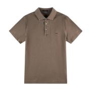 Fay Bruna T-shirts och Polos Brown, Herr