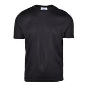 Alpha Studio Bomull T-shirt Black, Herr