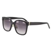 Saint Laurent Svarta UV-solglasögon M105 Kollektion 2025 Black, Unisex