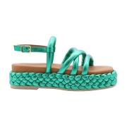 DWRS Fashionable Sandal for Summer Green, Dam