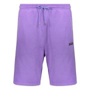 BALR. Bomull Bermuda Shorts med sidfickor Purple, Herr