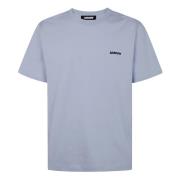 BARROW Blå Bomull T-shirt Blue, Herr