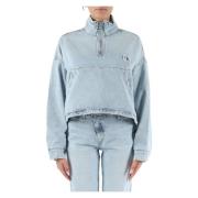 Calvin Klein Jeans Avslappnad passform denimjacka Blue, Dam