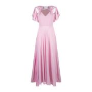 VIVETTA Maxi Dresses Pink, Dam