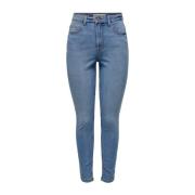 JACQUELINE de YONG Skinny Jeans Blue, Dam