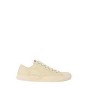 MIHARA YASUHIRO Låga Sneakers i Bomullskanvas Beige, Herr