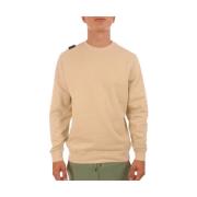 MA.STRUM Punto Style Sweatshirt Beige, Herr