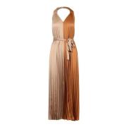 KAOS Dresses Beige, Dam