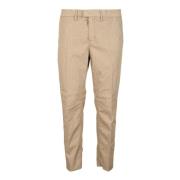 Dondup Slim Fit Pablo Byxor med Fickor Beige, Herr