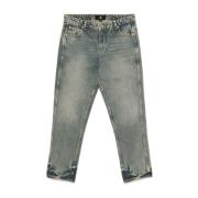 REPRESENT Straight Leg Denim Jeans Blue, Herr