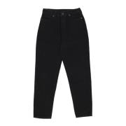 VISION OF SUPER Logo Jeans Svart Streetwear Black, Herr