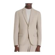 Antony Morato Slim Fit Americana Jacka i Sand Beige, Herr