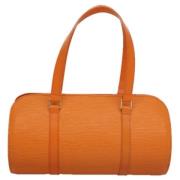 Louis Vuitton Vintage Pre-owned Laeder handvskor Orange, Dam