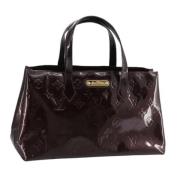 Louis Vuitton Vintage Pre-owned Laeder handvskor Purple, Dam