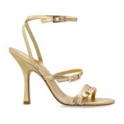 Stuart Weitzman Klack sandaler Georgie Yellow, Dam