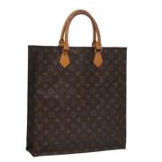 Louis Vuitton Vintage Pre-owned Canvas handvskor Brown, Dam