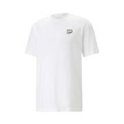 PUMA Regnbåge Pride Bomull T-shirt White, Herr