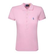 Polo Ralph Lauren Rosa Piquet Polo Tröja Pink, Dam