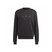 Adidas Originals Mono Crew Sweatshirt Black, Herr