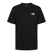 The North Face Enkel Dome Logo Bomull T-shirt Black, Herr