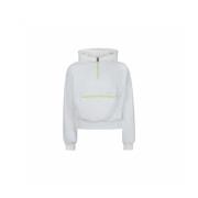 Converse Bomull Hoodie Tröja White, Dam