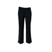 Beatrice .b Elegant Wide Leg Trousers Black, Dam