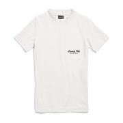 Balenciaga Beverly Hills Logo T-shirt Kvinnor White, Dam