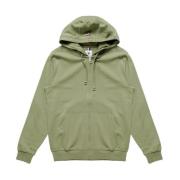 U.S. Polo Assn. Bomull Hoodie Tröja Green, Herr