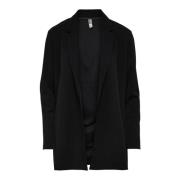 JACQUELINE de YONG Svart Blazer för Kvinnor Black, Dam