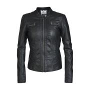 ONLY Svart dragkedja-fram blazer Onlmargot Black, Dam