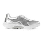 Gabor Silver Rullande Sneaker för Kvinnor Gray, Dam