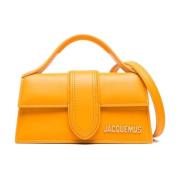 Jacquemus Gul Läder Crossbody Väska Yellow, Dam