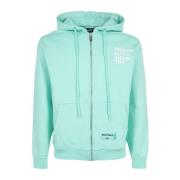 PHARMACY INDUSTRY Grön Logo Zip-Up Sweater Green, Herr