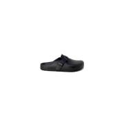 Birkenstock Svarta plast sandaler kvinnors kollektion Black, Herr