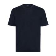 Drumohr T-Shirts Blue, Herr