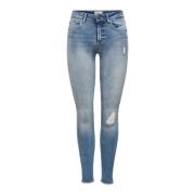 ONLY Blåa Damjeans Blue, Dam