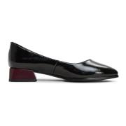 Cesare Gaspari Block Heel Ballerinas Ingrid - Svart Black, Dam