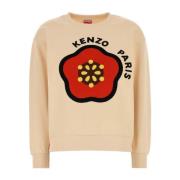 Kenzo Peach Cotton Sweatshirt Orange, Dam