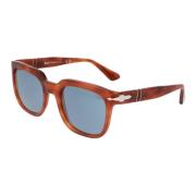 Persol Solglasögon med Fyrkantig Ram Brown, Unisex