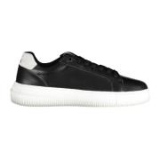 Calvin Klein Svarta Ldersneakers fr Damer Black, Dam