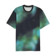 Y-3 Herr Regular Tryckt T-shirt Multicolor, Herr