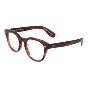 Oliver Peoples Klassiska runda bågar Brown, Unisex