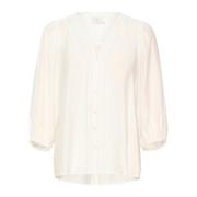 Kaffe Blouses Beige, Dam