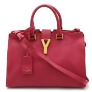 Yves Saint Laurent Vintage Pre-owned Laeder handvskor Pink, Dam