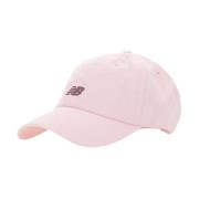 New Balance Rosa Bomull Baseballkeps Panel Design Pink, Unisex