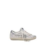 Golden Goose Vita Läderstjärnsneakers White, Dam