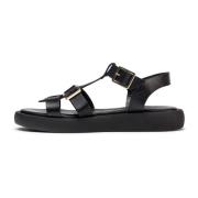 Wonders Sandalias LUZ Negras, Color: Black, Dam